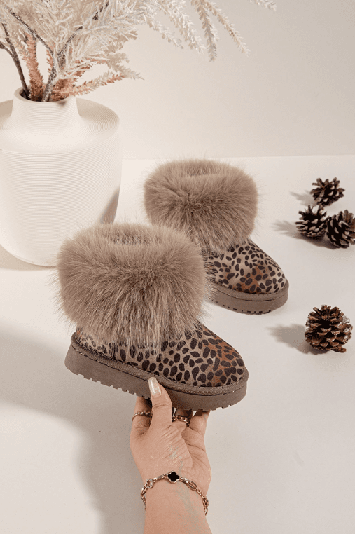 Luipaard boots