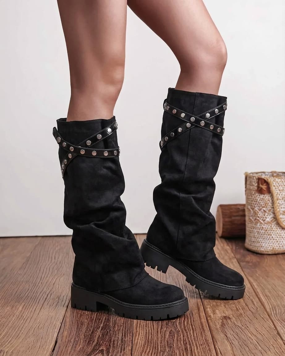 Biker boots - Zwart